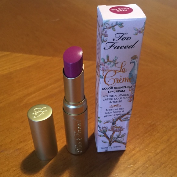 Too Faced La Creme Color Drenched Lip Cream 👄 - Picture 3 of 11
